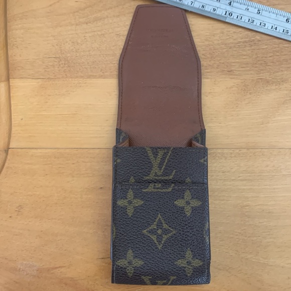 Louis Vuitton Monogram Etui Cigarette Case Vintage Unisex Men's Women's VGUC - Picture 4 of 14